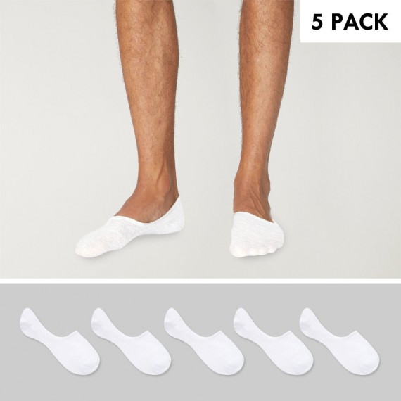 Pack Calcetines invisibles de Blancos Viento Basics