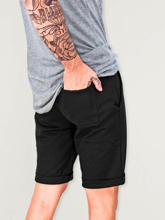 Shorts Black Tropical Heat