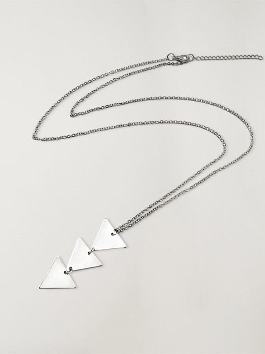 Collana Unisex Argento Triangle