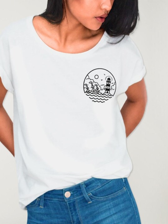 Camiseta de Mujer Blanca Sunset Session