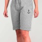 Women Shorts Unisex Style Gray Tropical Heat