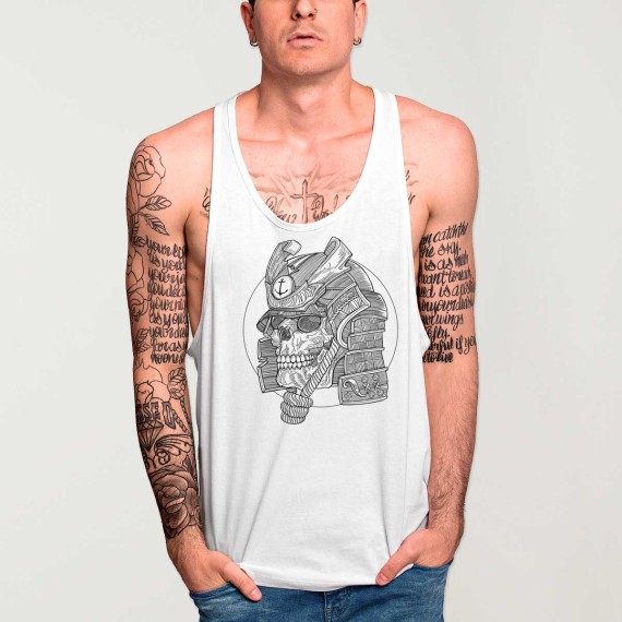 Men Tank Top Black Pirate Life