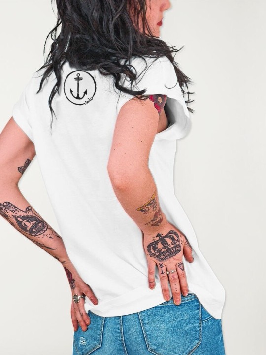 T-shirt Femme Blanc Van Life