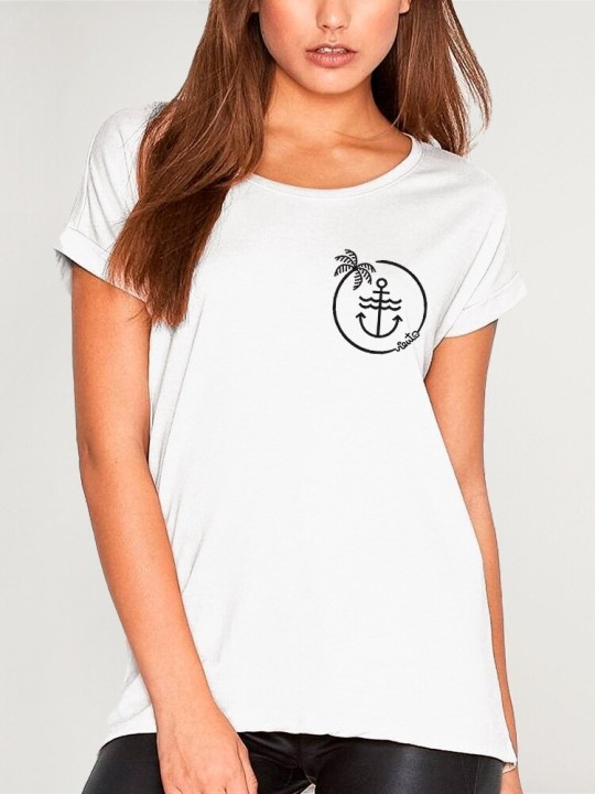 Women T-shirt White Nomad