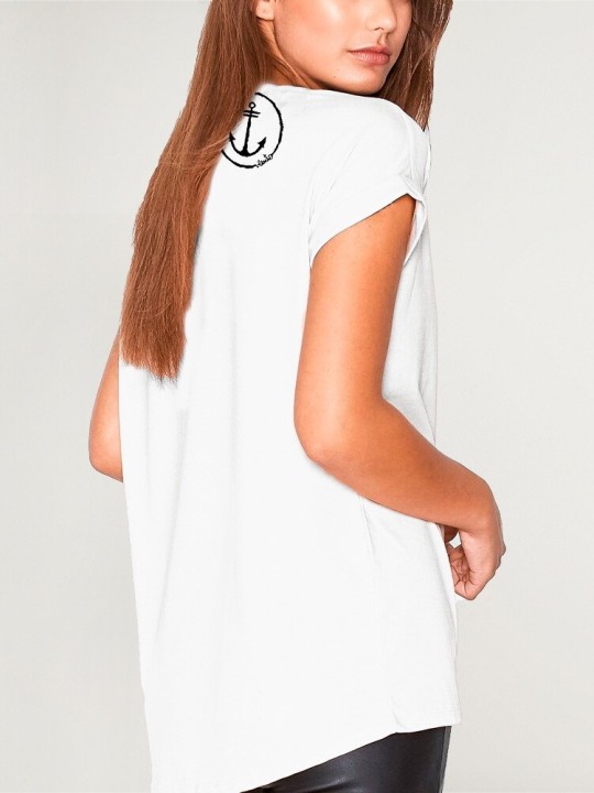 Women T-shirt White Nomad