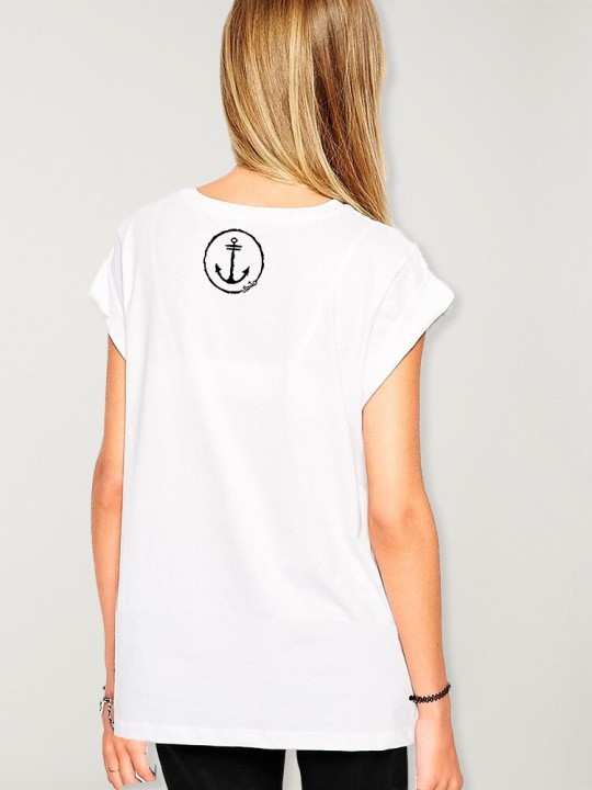 Women T-shirt White Oasis