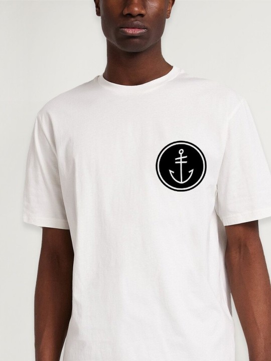 Camiseta de Hombre Blanca Salty Crew