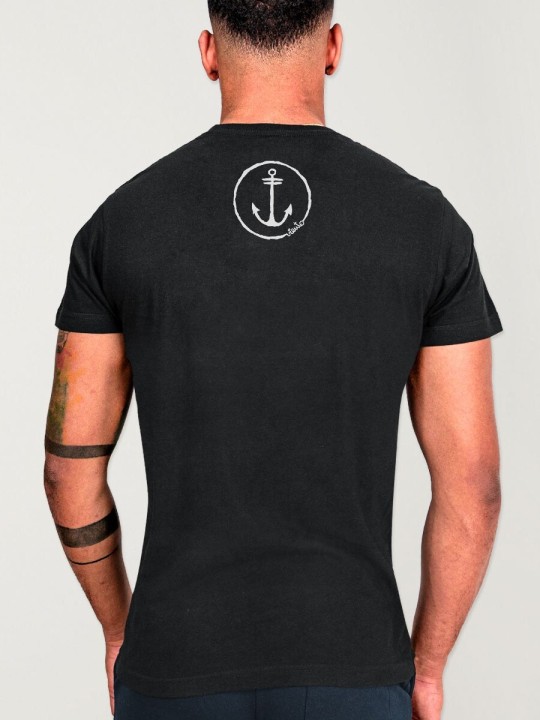 T-shirt Herren Schwarz Lifestyle