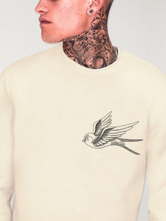 Men Sweatshirt Off White Golondrine Remastered