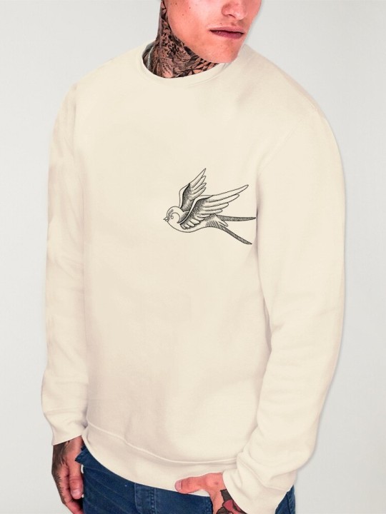 Men Sweatshirt Off White Golondrine Remastered