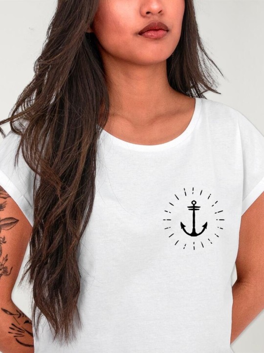 Camiseta de Mujer Blanca Godess Of Sea