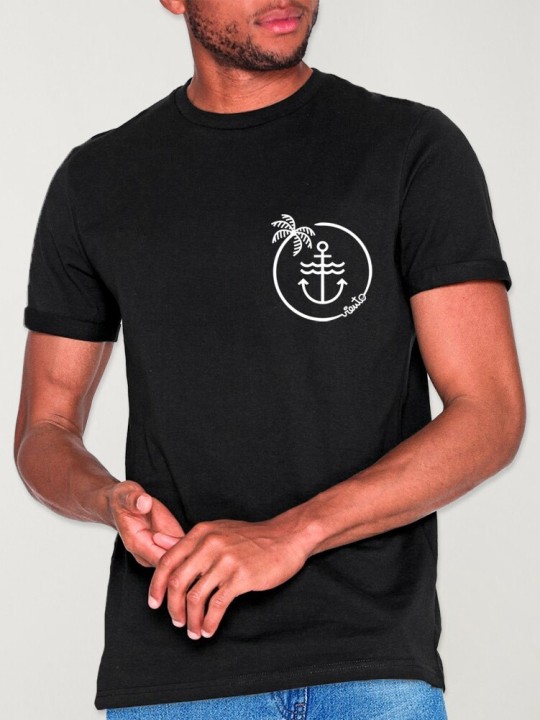 Camiseta de Hombre Negra Nomad