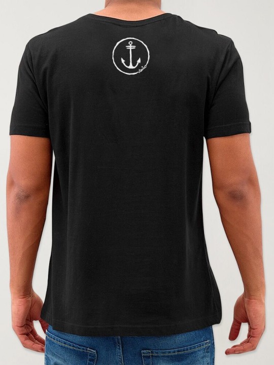 Camiseta de Hombre Negra Nomad