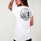 T-shirt Femme Blanc Sunset Edition Back