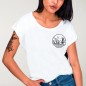 Camiseta de Mujer Blanca Sunset Edition Back