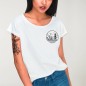 Camiseta de Mujer Blanca Sunset Edition Back