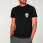 Men T-Shirt Black Tropical