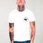 Men T-Shirt White Sunset Edition Back