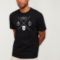 Men T-Shirt Black Arrows