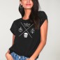 T-shirt Femme Noir Arrows