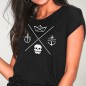 Camiseta de Mujer Negra Arrows