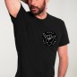 T-shirt Herren Schwarz Good Vibes