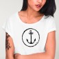 T-shirt Girlie WH - The Anchor Logo