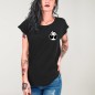 T-shirt Femme Noir Coco Surf Team