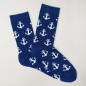 Chaussettes Femme Bleu Marine Anchor Plot