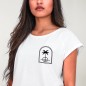 Women T-shirt White Spirit