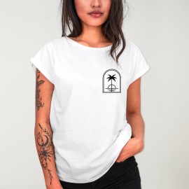 T-shirt Femme Blanc Spirit