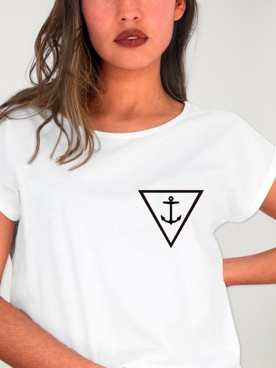 Camiseta de Mujer Blanca Oceanside