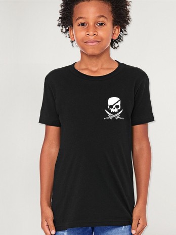 Boy T-shirt Black Good Vibes