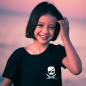 Camiseta de Niña Negra Pirate Life