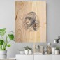 Wooden Table Transfer Woman Captain OUTLET