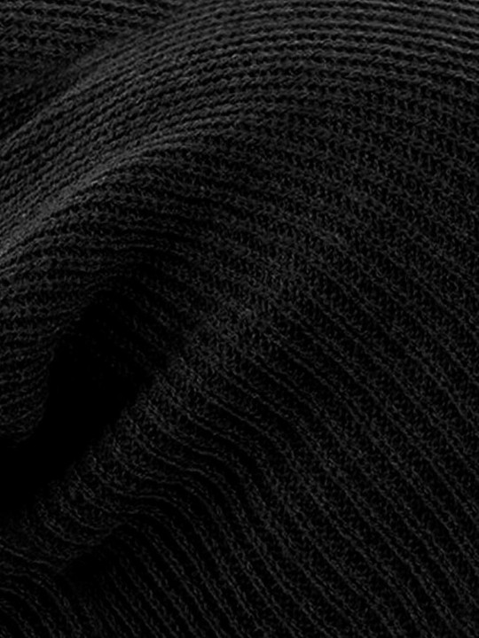 Beanie Long Black Swell