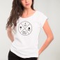 Women T-shirt White Travel