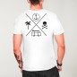 Men T-Shirt White Travel