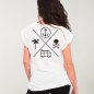 Camiseta de Mujer Blanca Travel