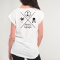 T-shirt Femme Blanc Travel