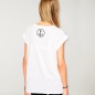 Camiseta de Mujer Blanca Pirate Life Cercle