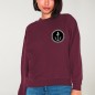 Sweatshirt Damen Burgunderrot Salty Crew