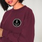 Women Sweatshirt Burgundy Salty Crew