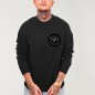 Sweatshirt de Hombre Negra Good Vibes