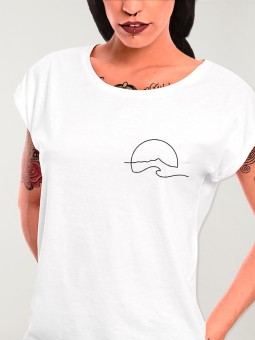 T-shirt Damen Weiß La Belle Vie