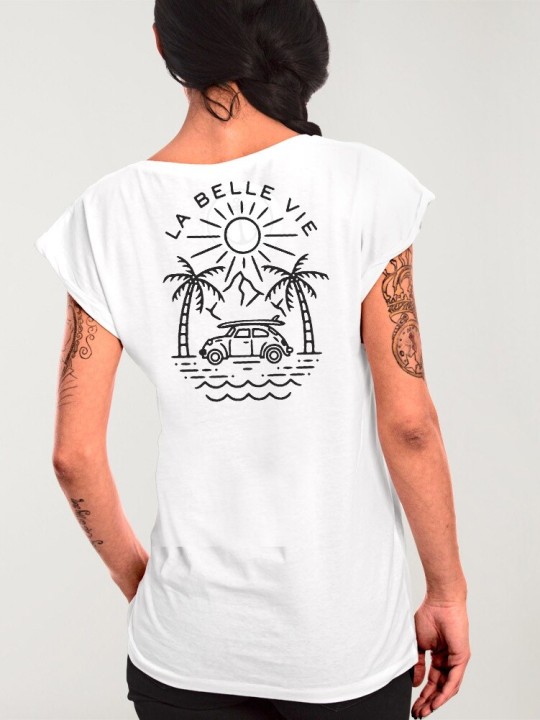 Camiseta de Mujer Blanca La Belle Vie