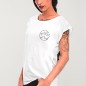 T-shirt Damen Weiß Compass