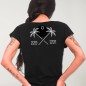 Camiseta de Mujer Negra North Shore