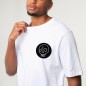 T-shirt Homme Blanc Wanderer Skull