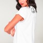 Women T-shirt White Beach House